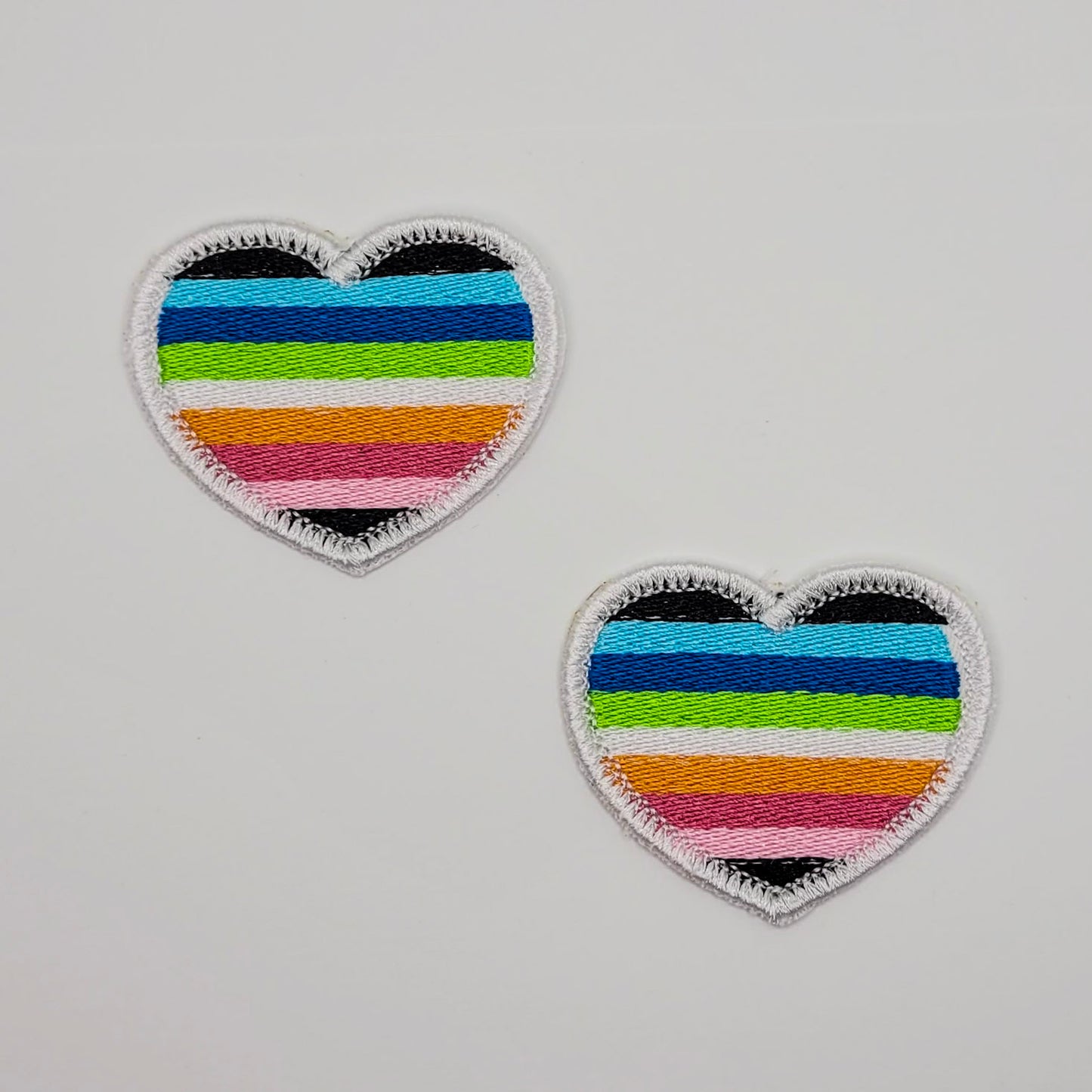 Queer Pride Heart Patch