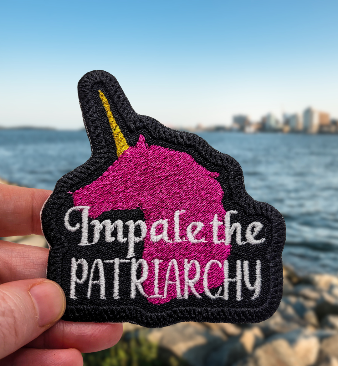 Impale The Patriarchy Embroidered Patch