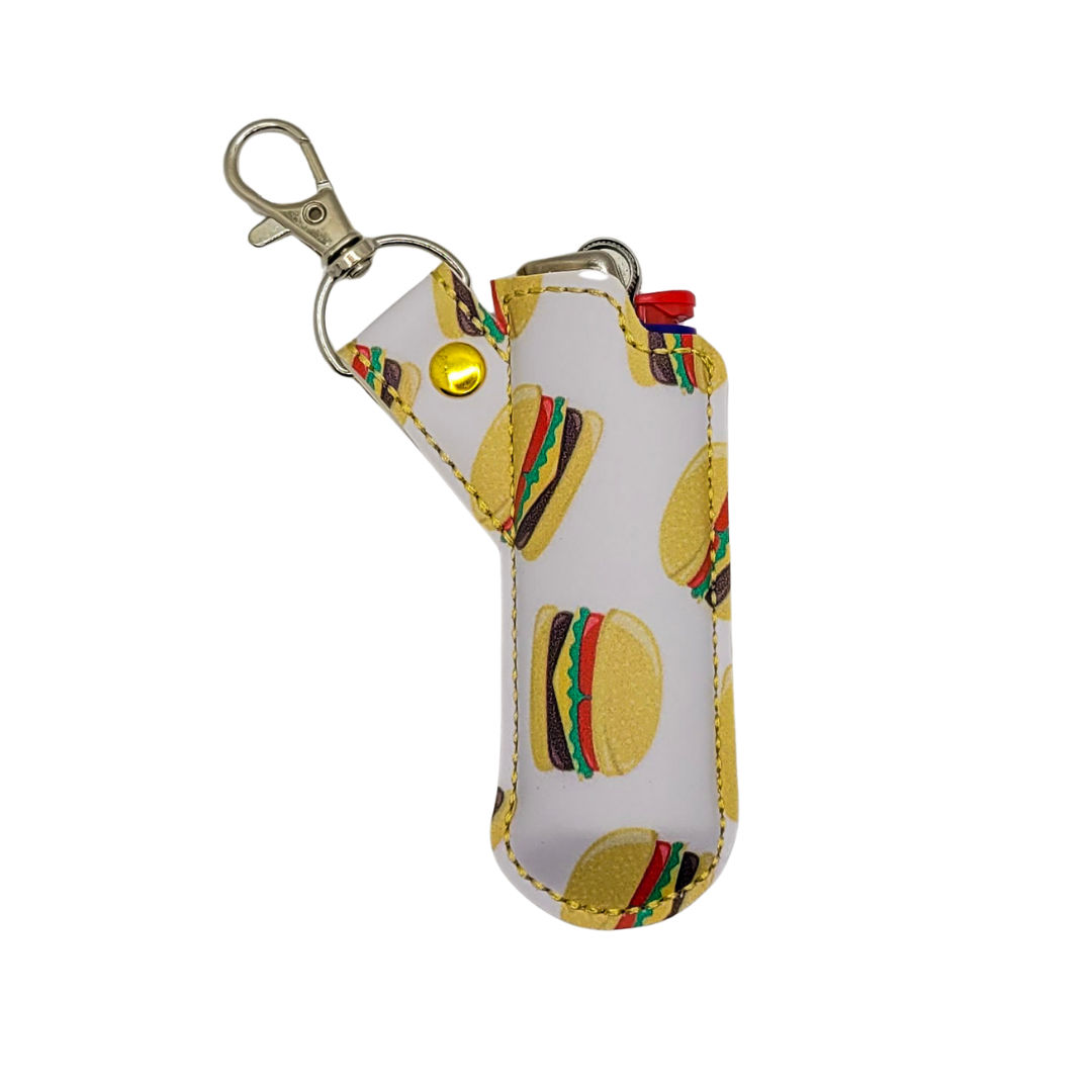 Burger Time Vinyl Lighter Case