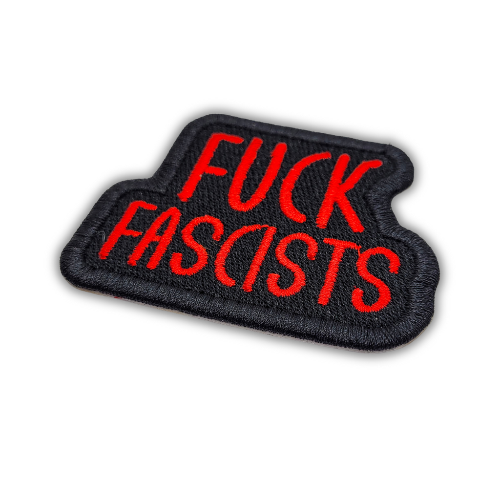 Parche bordado "Joder a los fascistas"