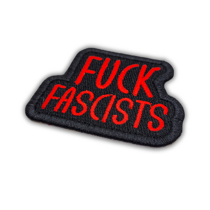 Fuck Fascists Embroidered Patch