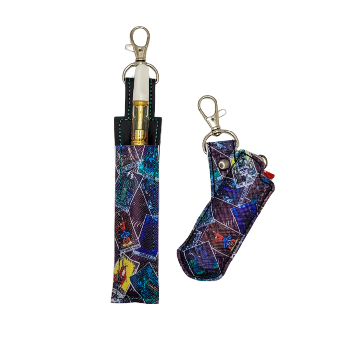 Tarot Cards Vinyl Pen Case