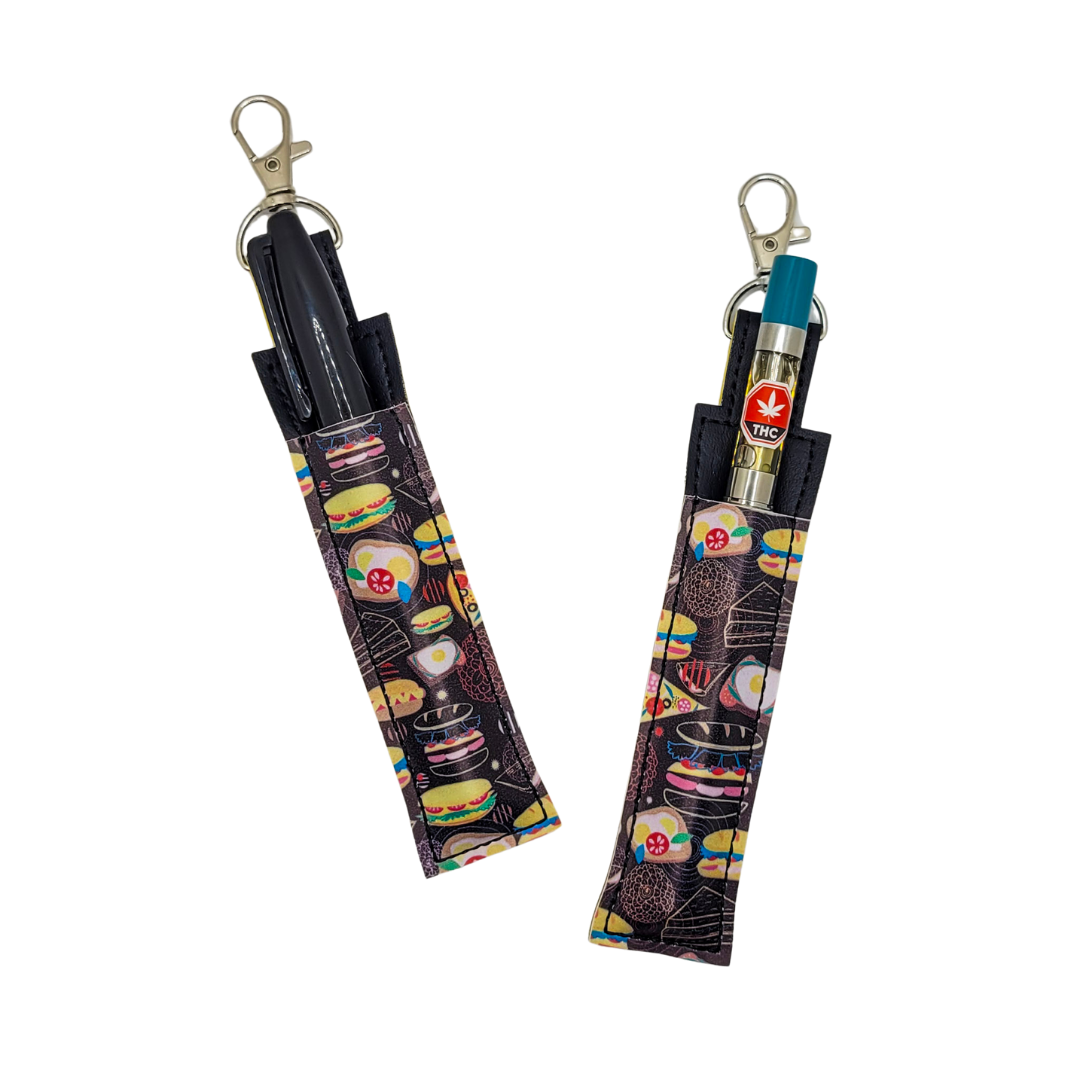 Snack Attack Vinyl Pen Case