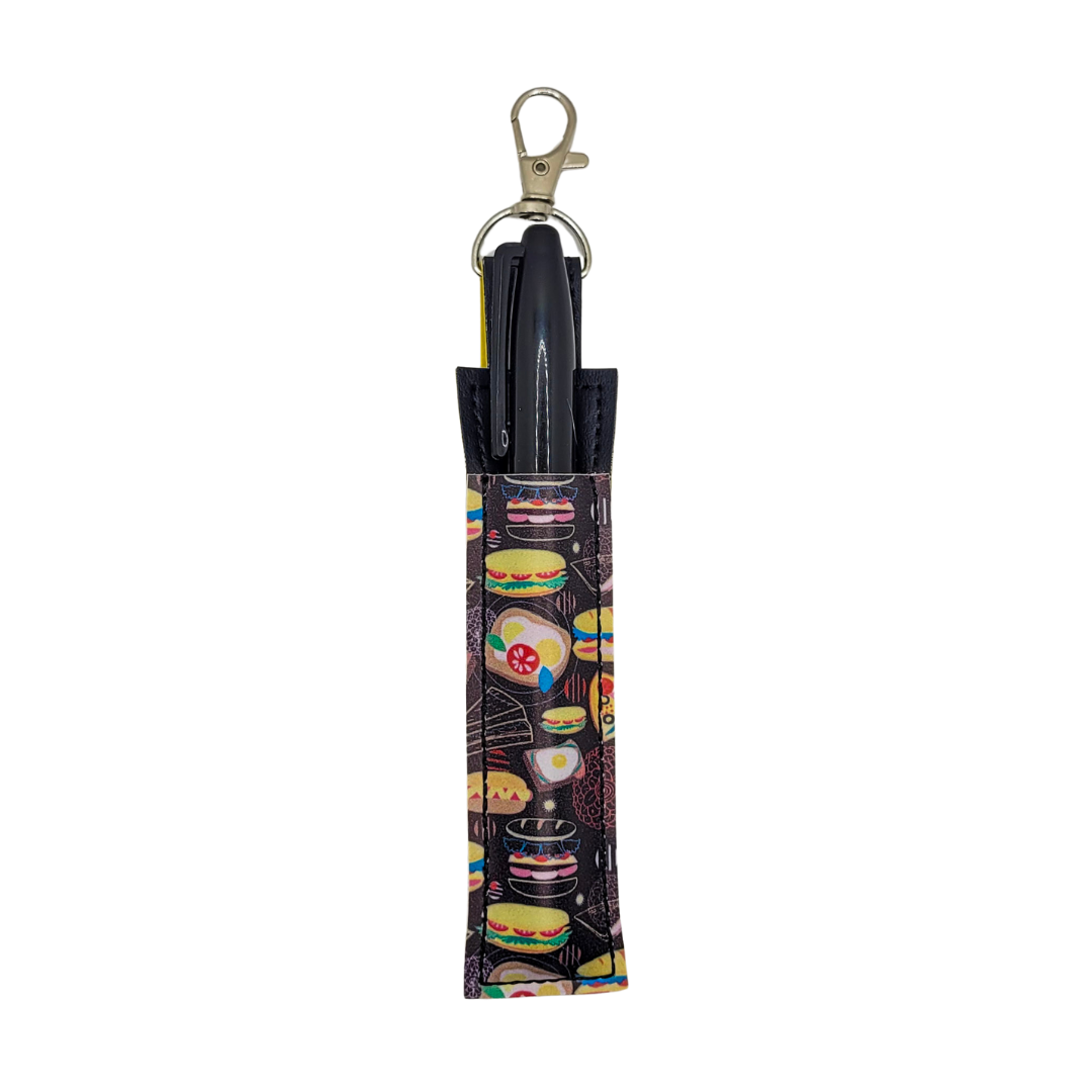 Snack Attack Vinyl Pen Case