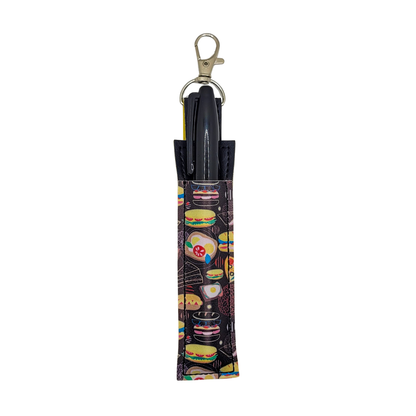 Snack Attack Vinyl Pen Case