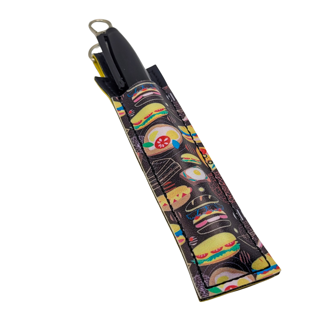 Snack Attack Vinyl Pen Case
