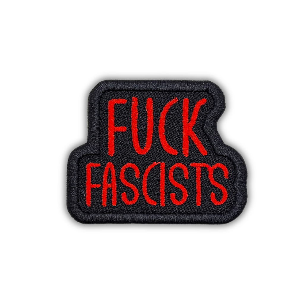 Parche bordado "Joder a los fascistas"