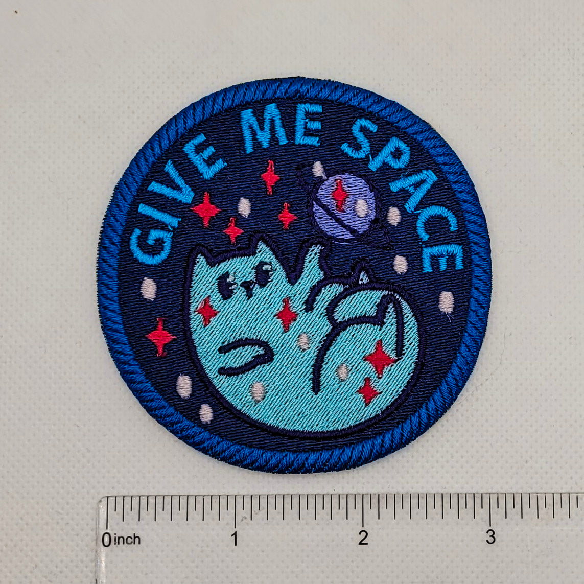 Give Me Space Embroidered Patch