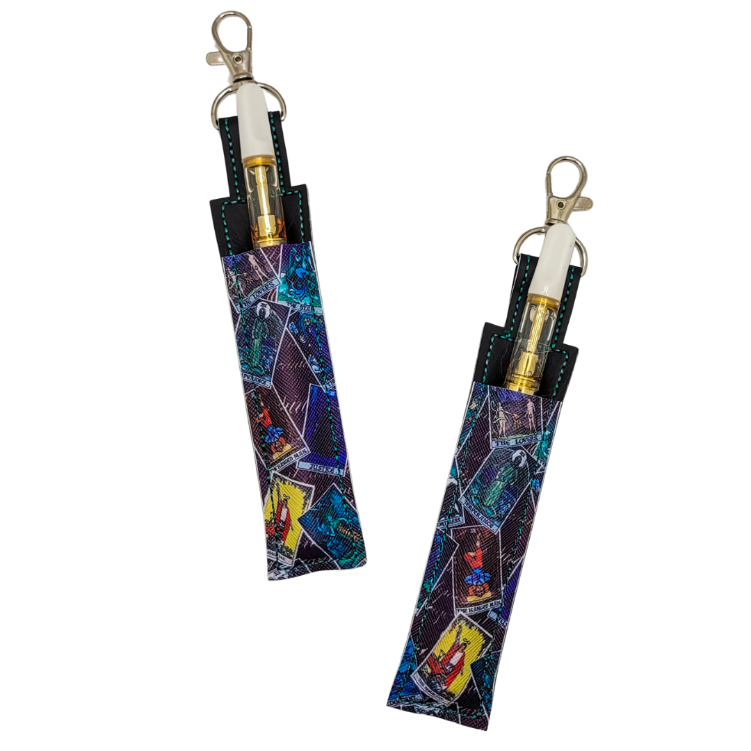Tarot Cards Vinyl Pen Case
