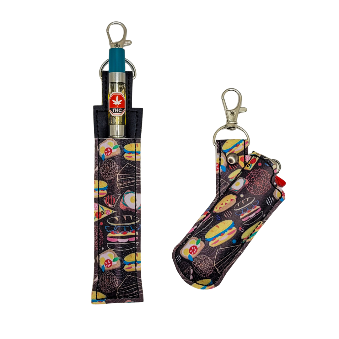 Snack Attack Vinyl Pen Case