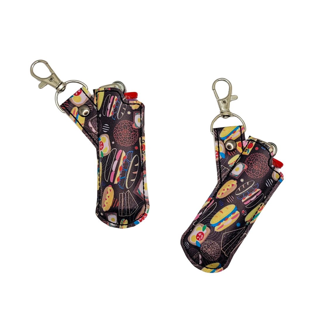 Snack Attack Vinyl Lighter Case