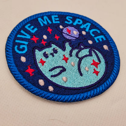 Give Me Space Embroidered Patch