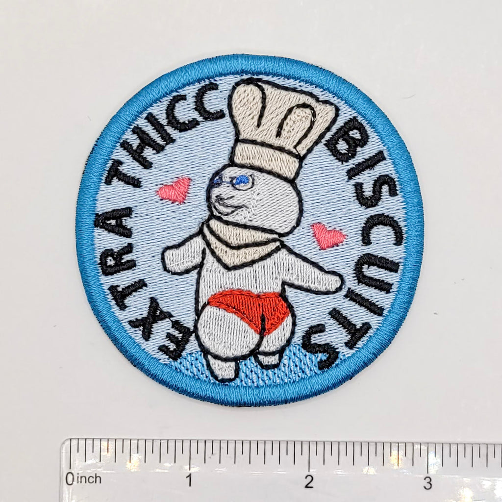 Extra Thicc Biscuits Embroidered Patch