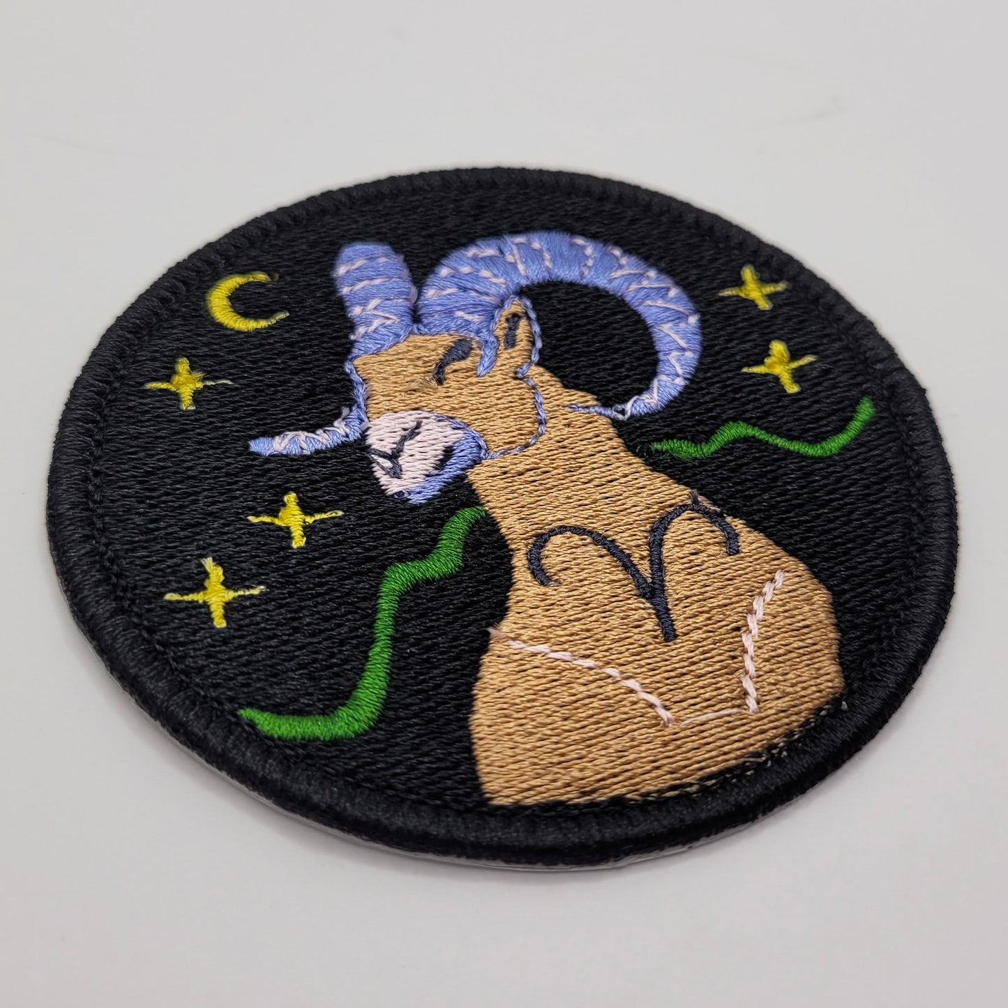 Aries Zodiac Embroidered Patch