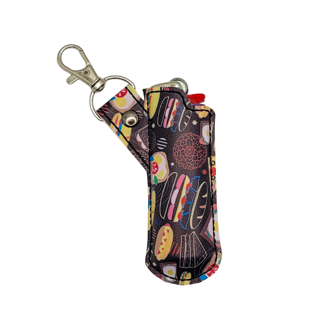 Snack Attack Vinyl Lighter Case