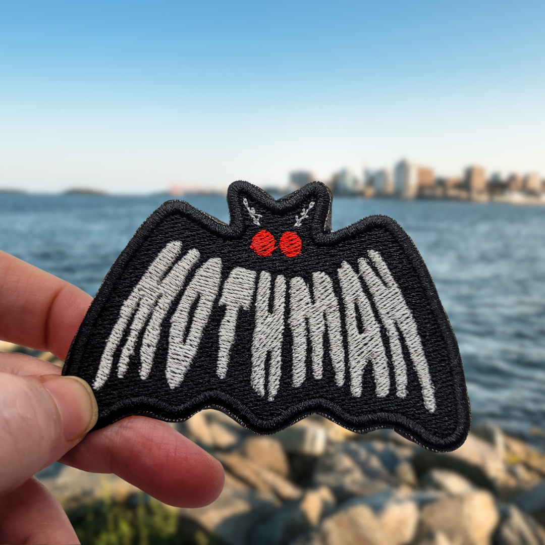Mothman Embroidered Patch
