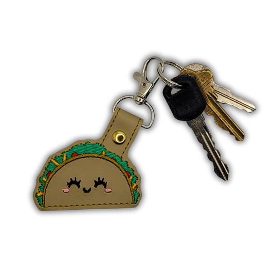 Taco Keychain