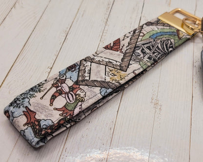 Classic Tarot Wristlet Key Strap