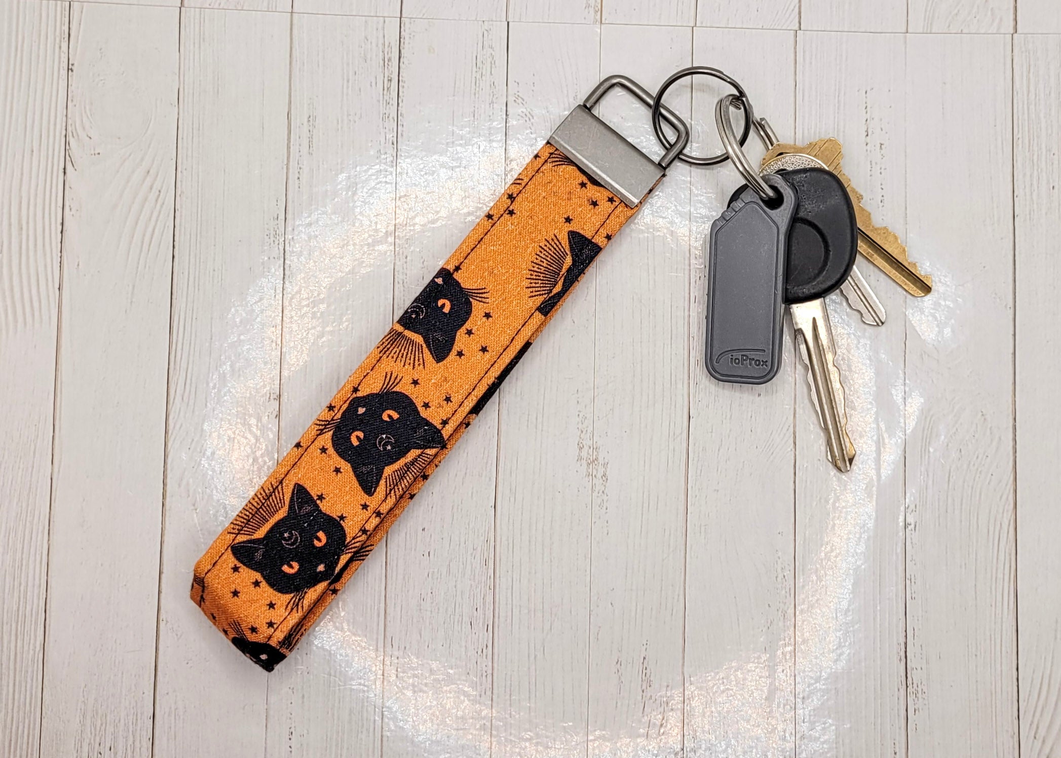 Mystic Cats Wristlet Key Strap