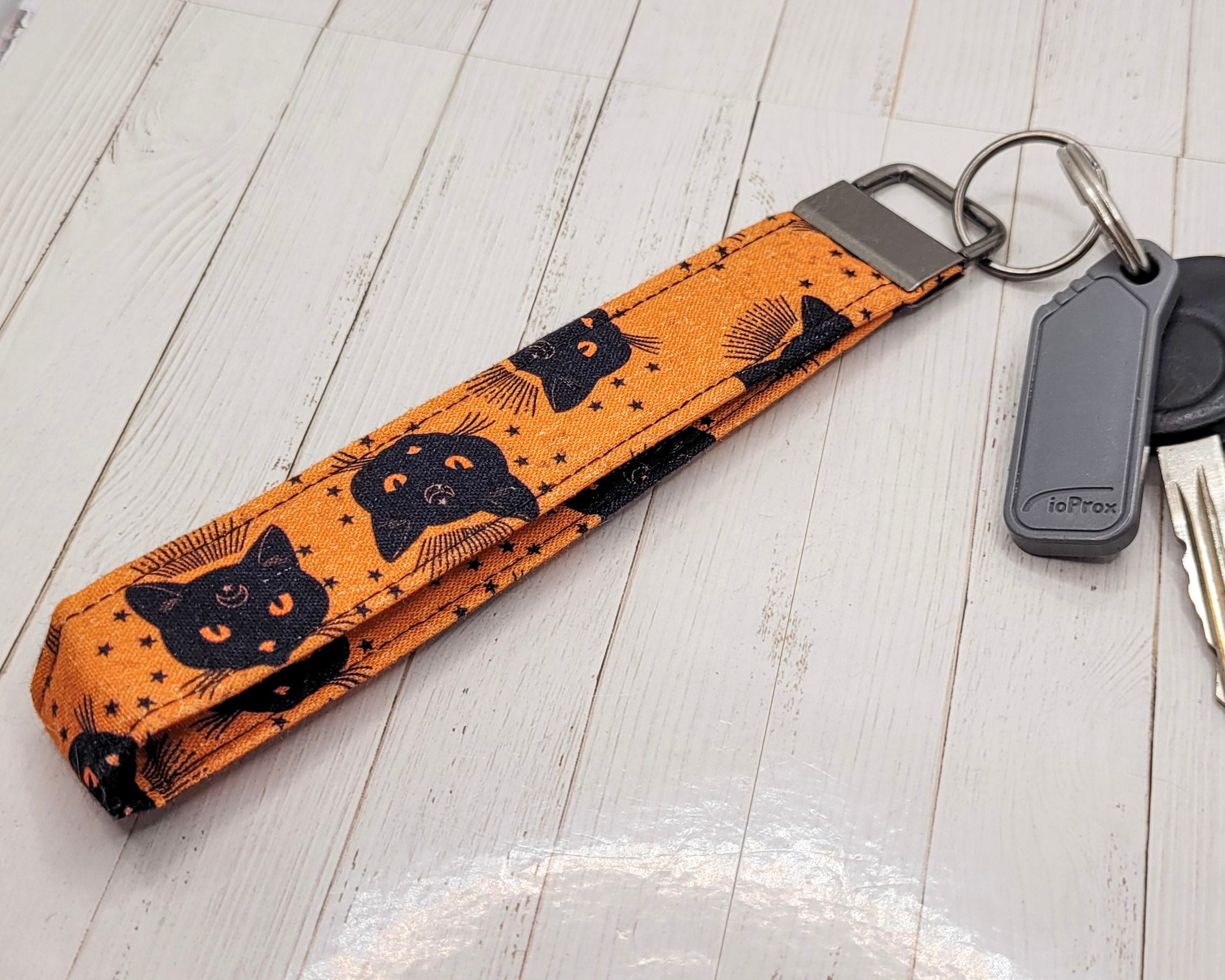 Mystic Cats Wristlet Key Strap