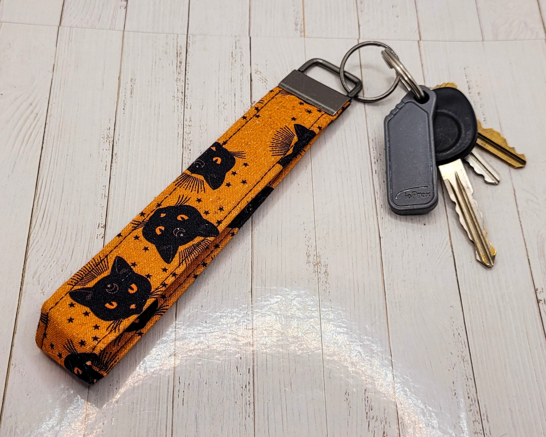 Mystic Cats Wristlet Key Strap