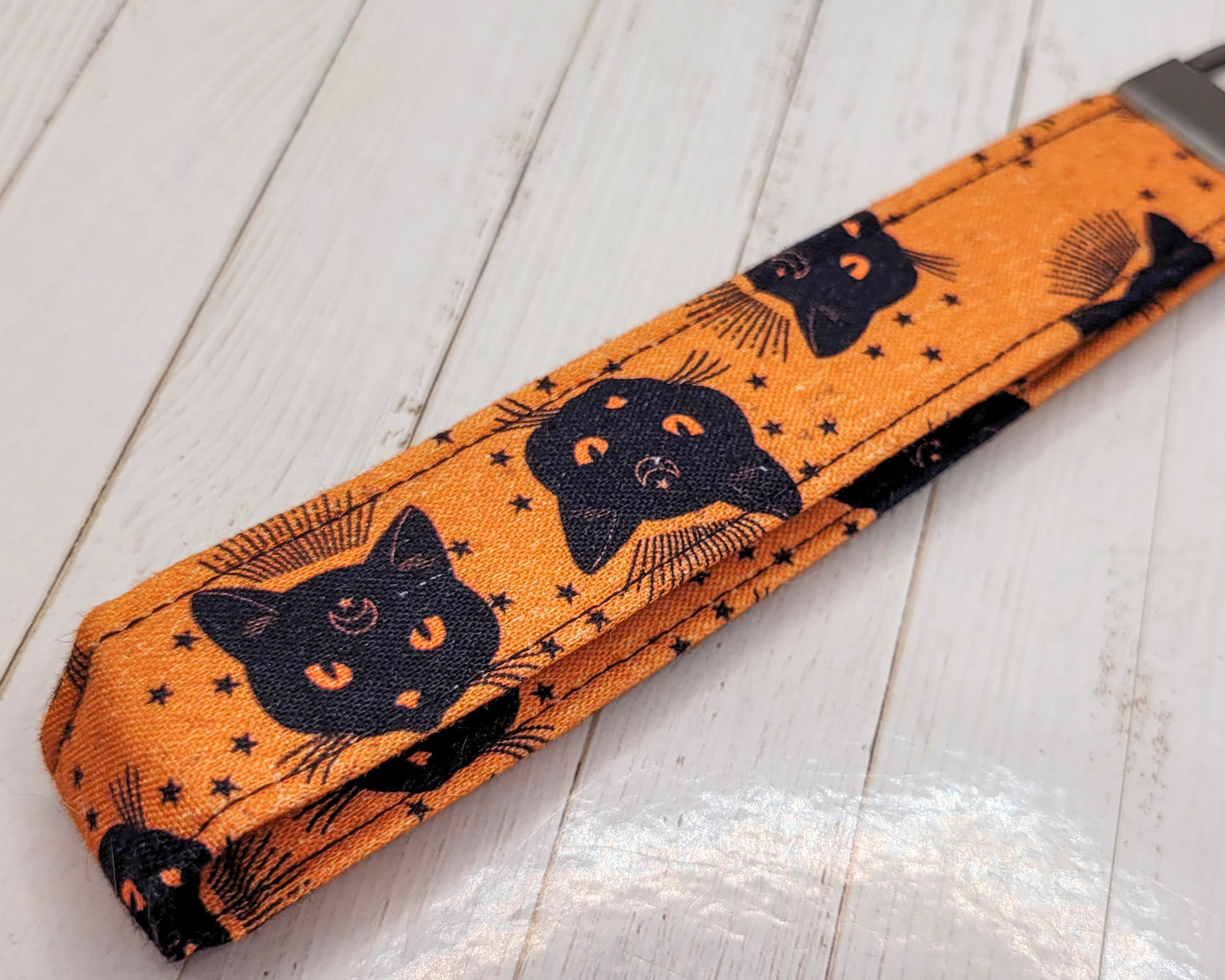 Mystic Cats Wristlet Key Strap