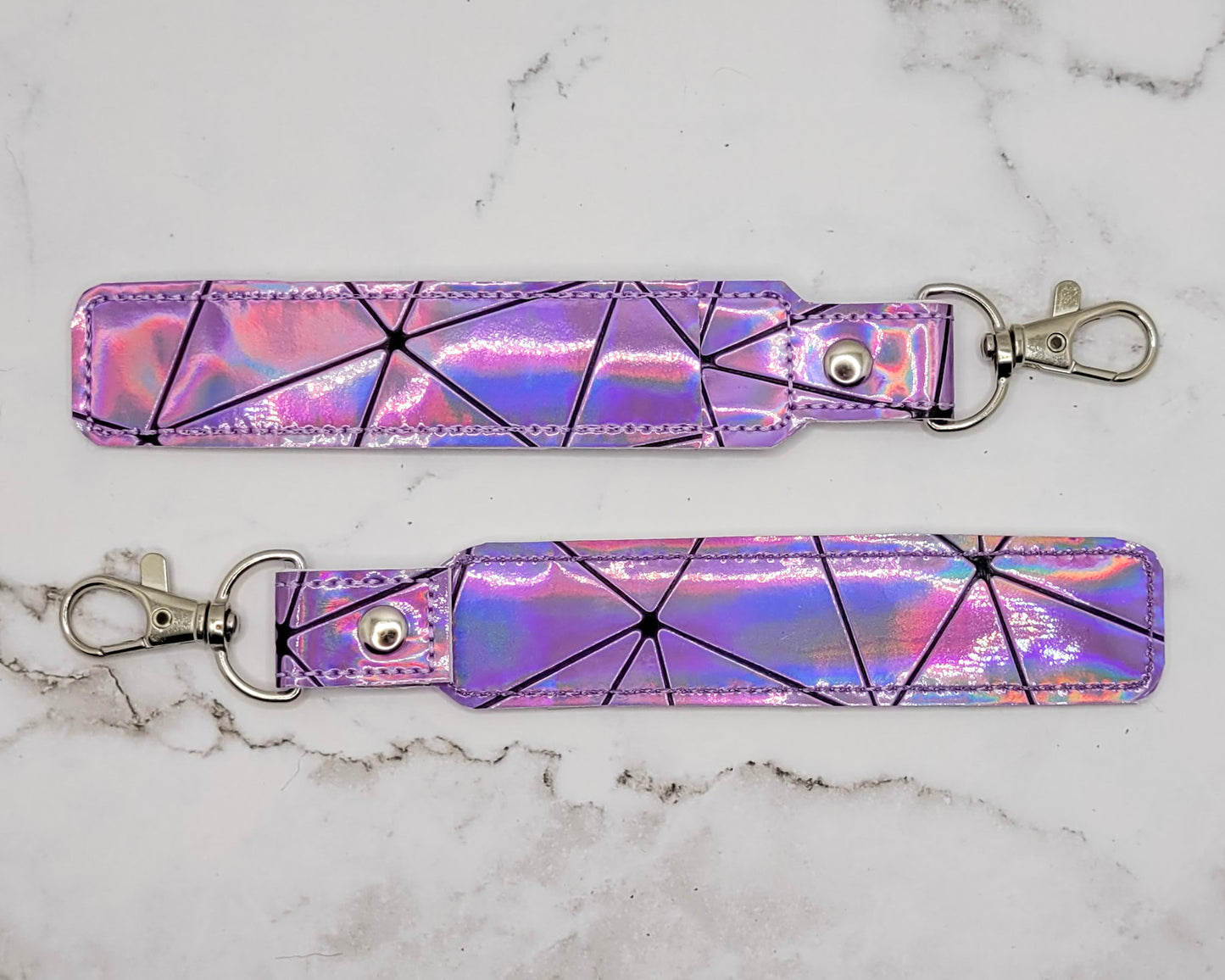 Lilac Holographic Vape & Lighter Case Set