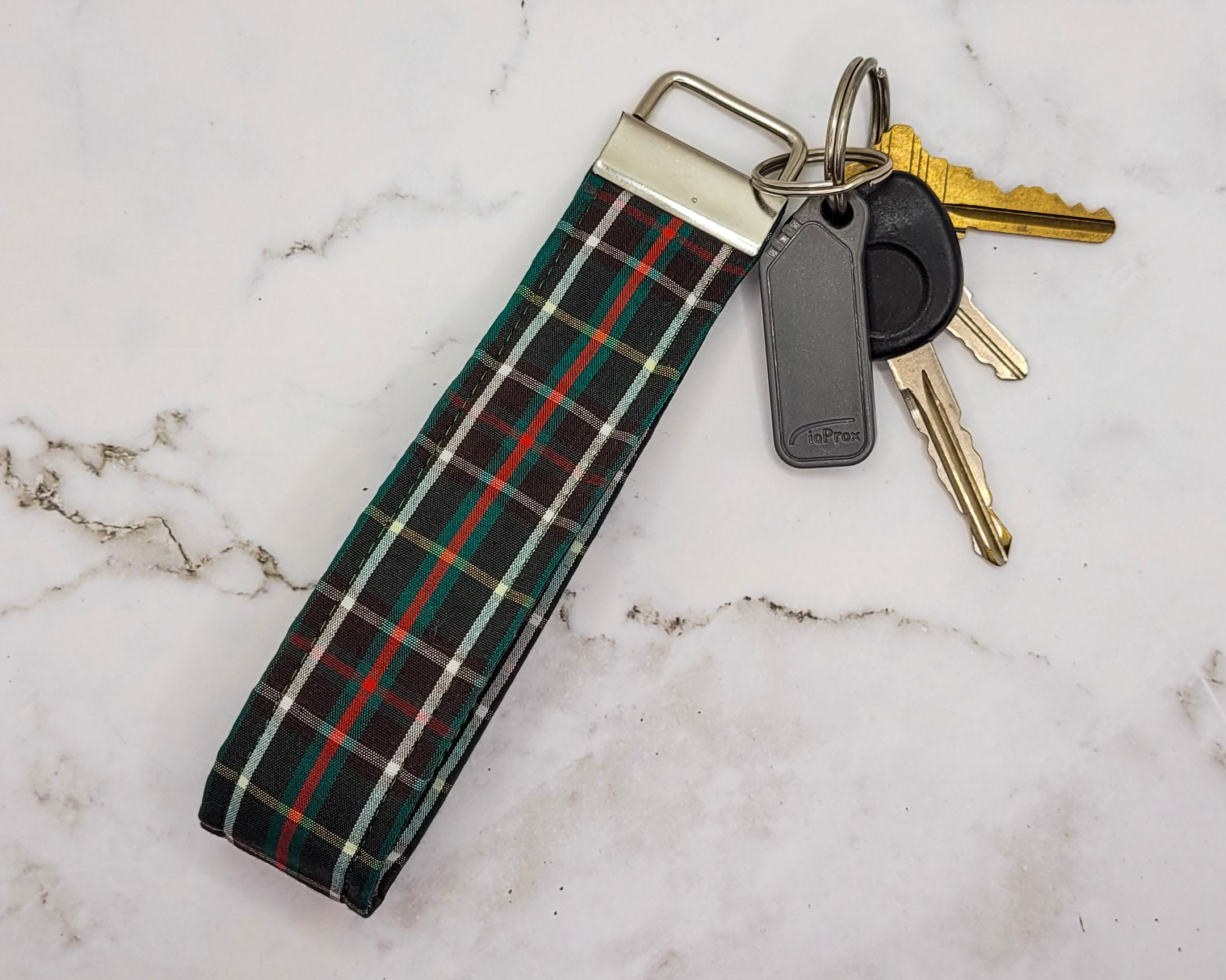 Newfoundland Tartan Wristlet Key Strap