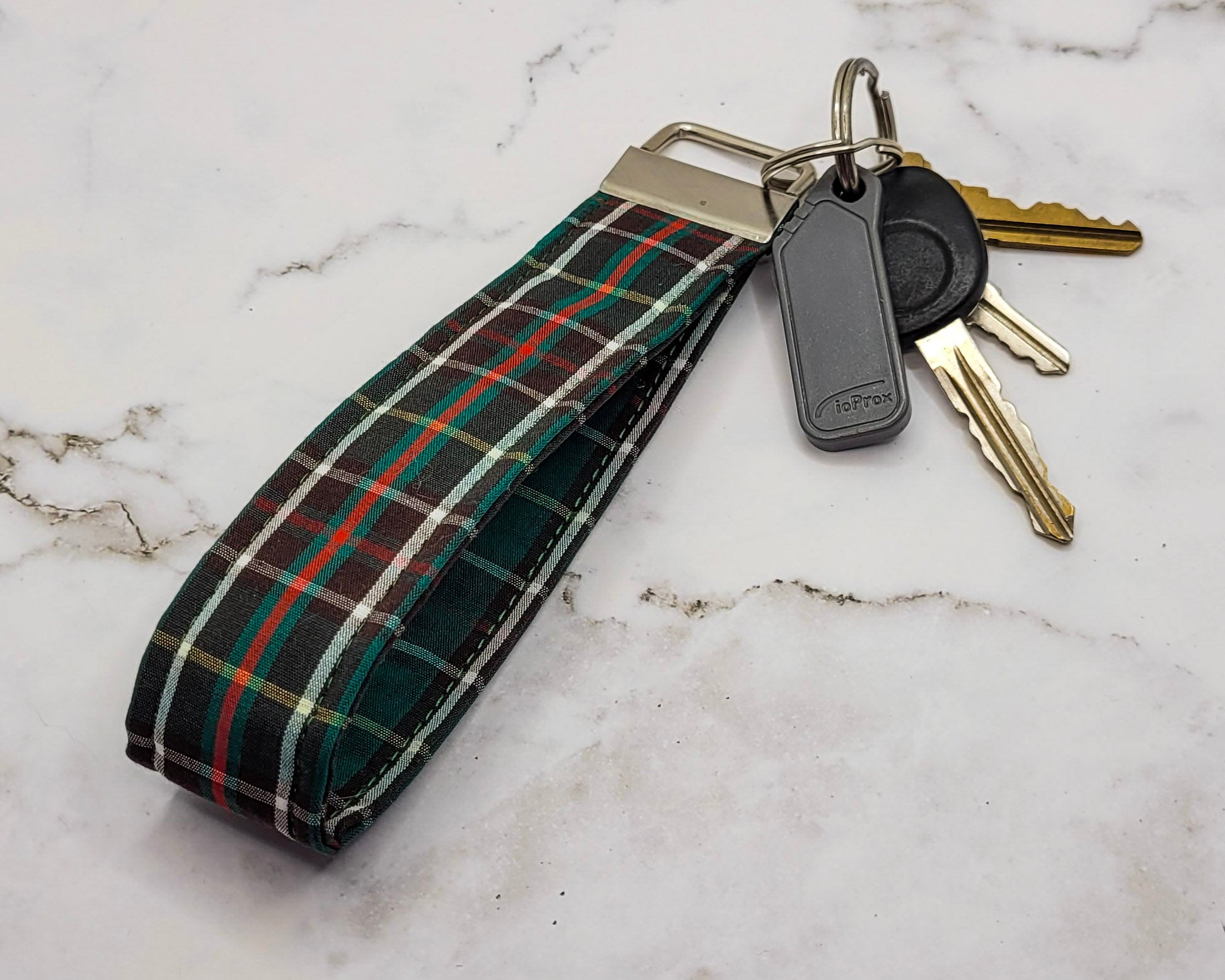 Newfoundland Tartan Wristlet Key Strap