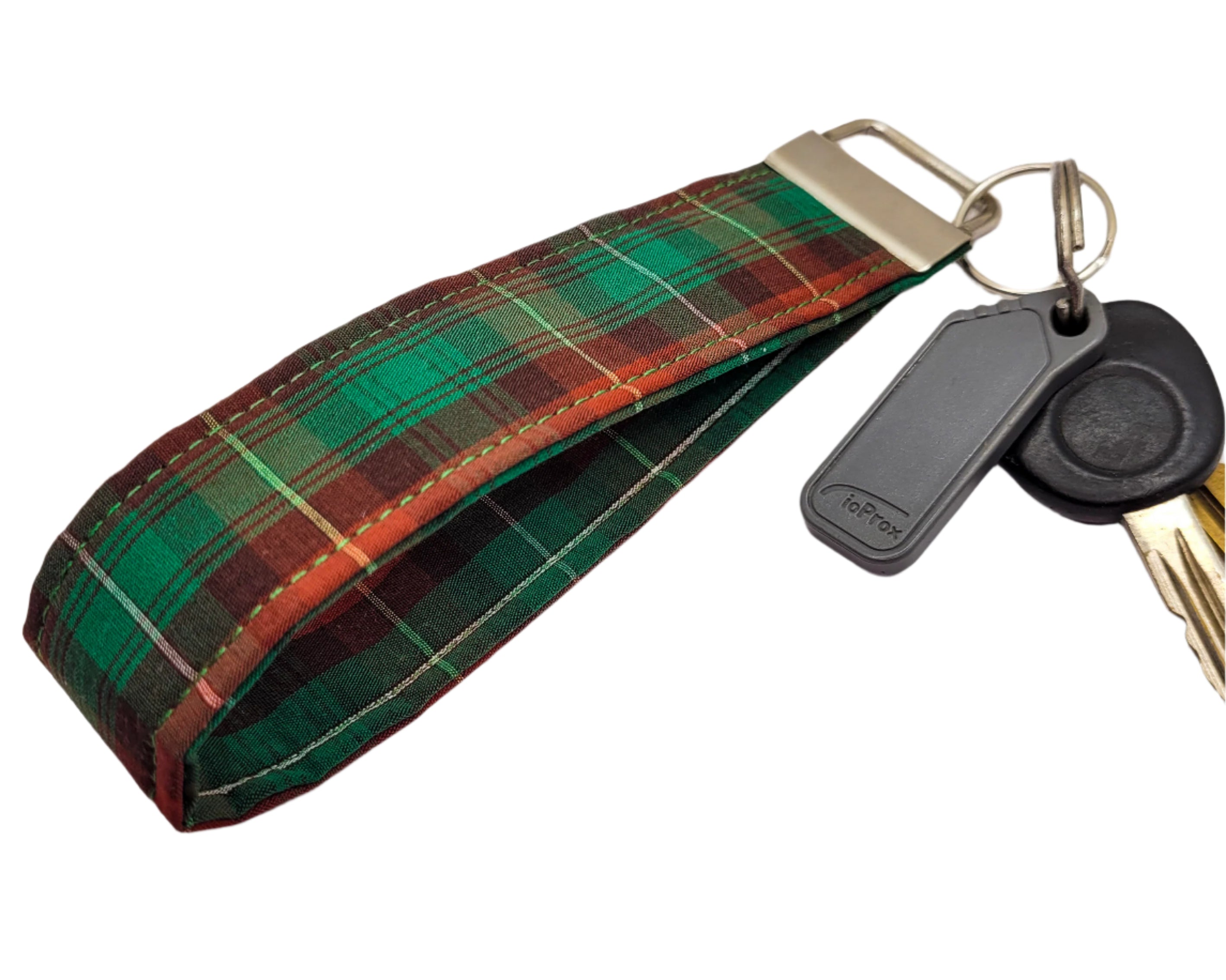 Prince Edward Island Tartan Wristlet Key Strap