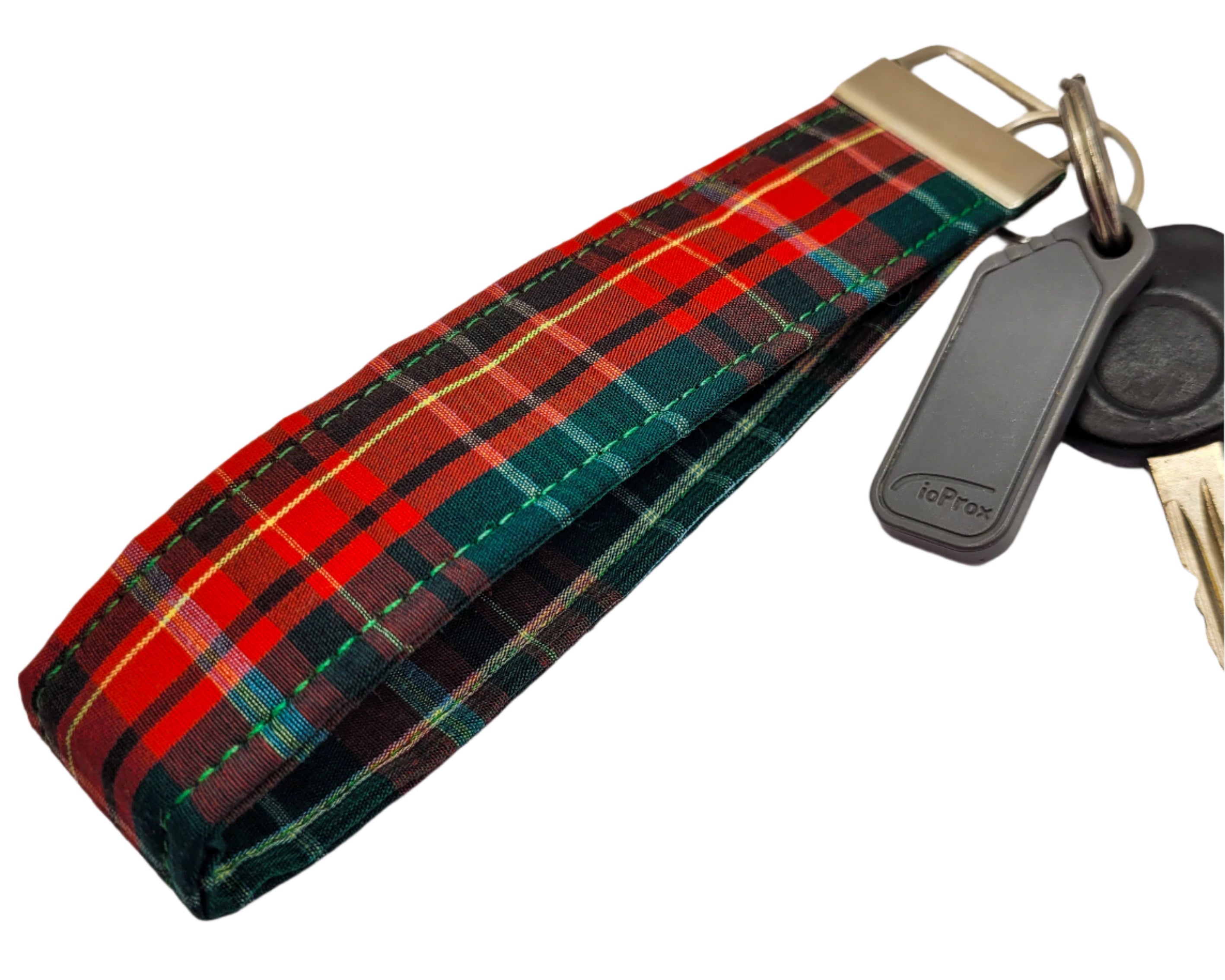 New Brunswick Tartan Wristlet Key Strap