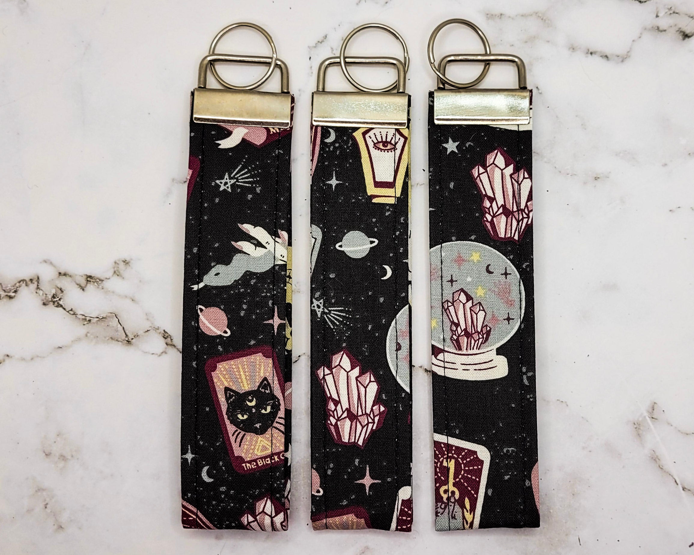 Mystic Nights Wristlet Key Strap
