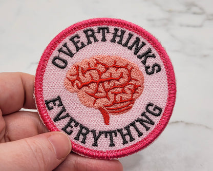Overthinks Everything Merit Badge