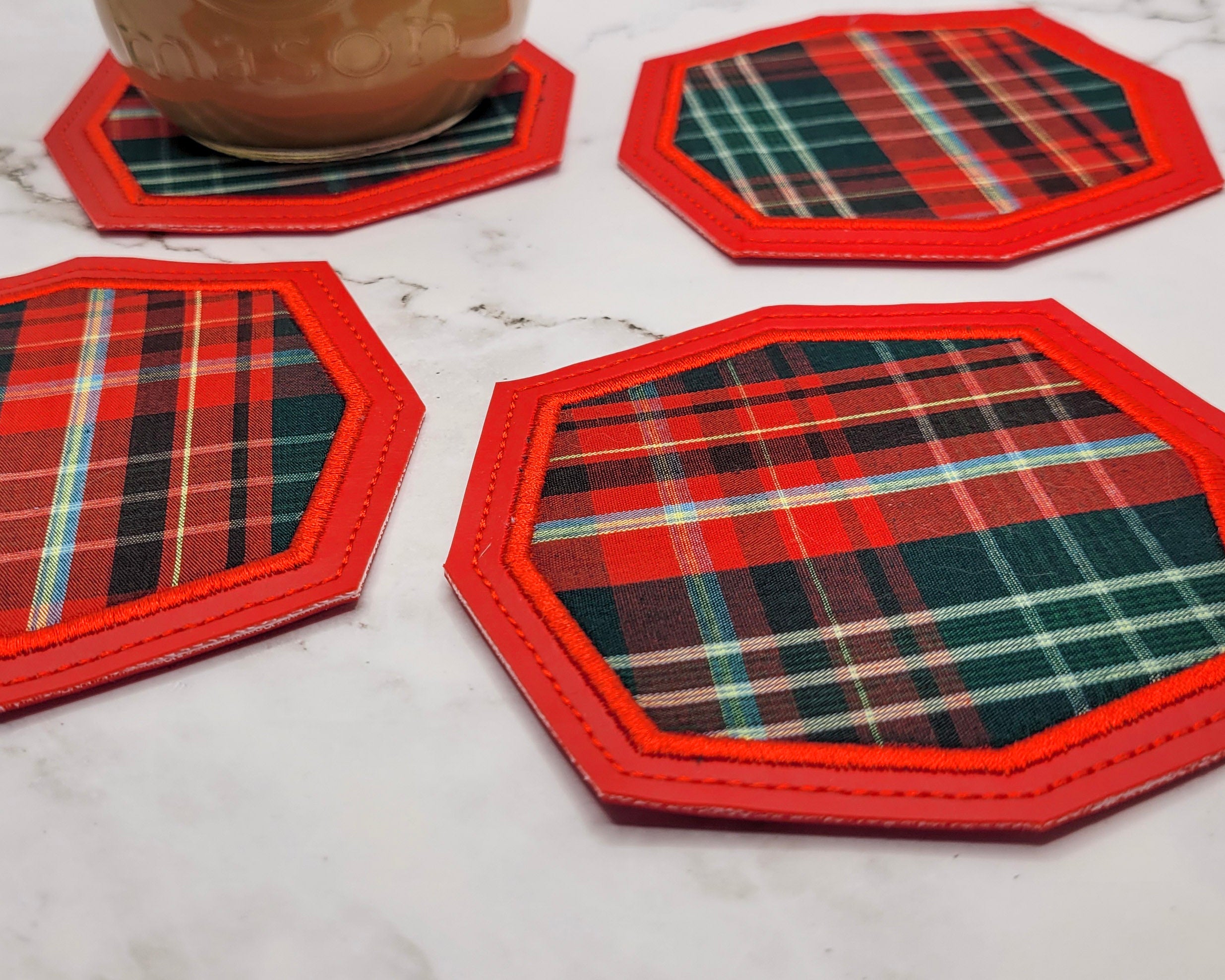 New Brunswick Tartan Coasters