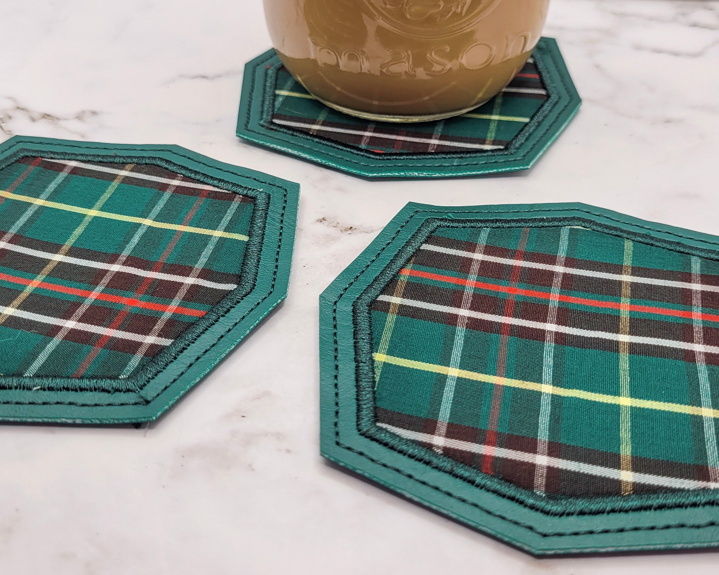 Newfoundland Tartan Coasters