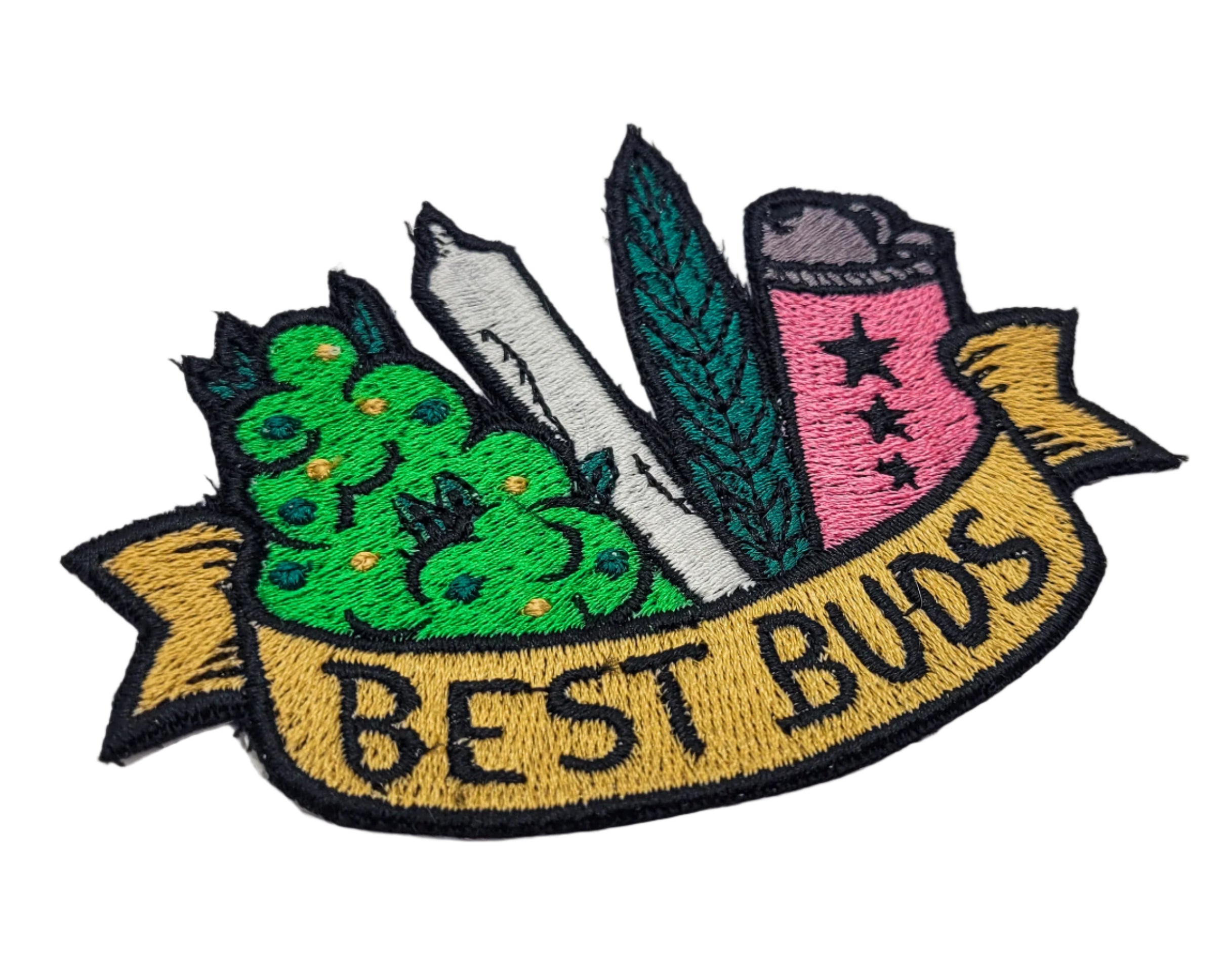 Best Buds Embroidered Patch