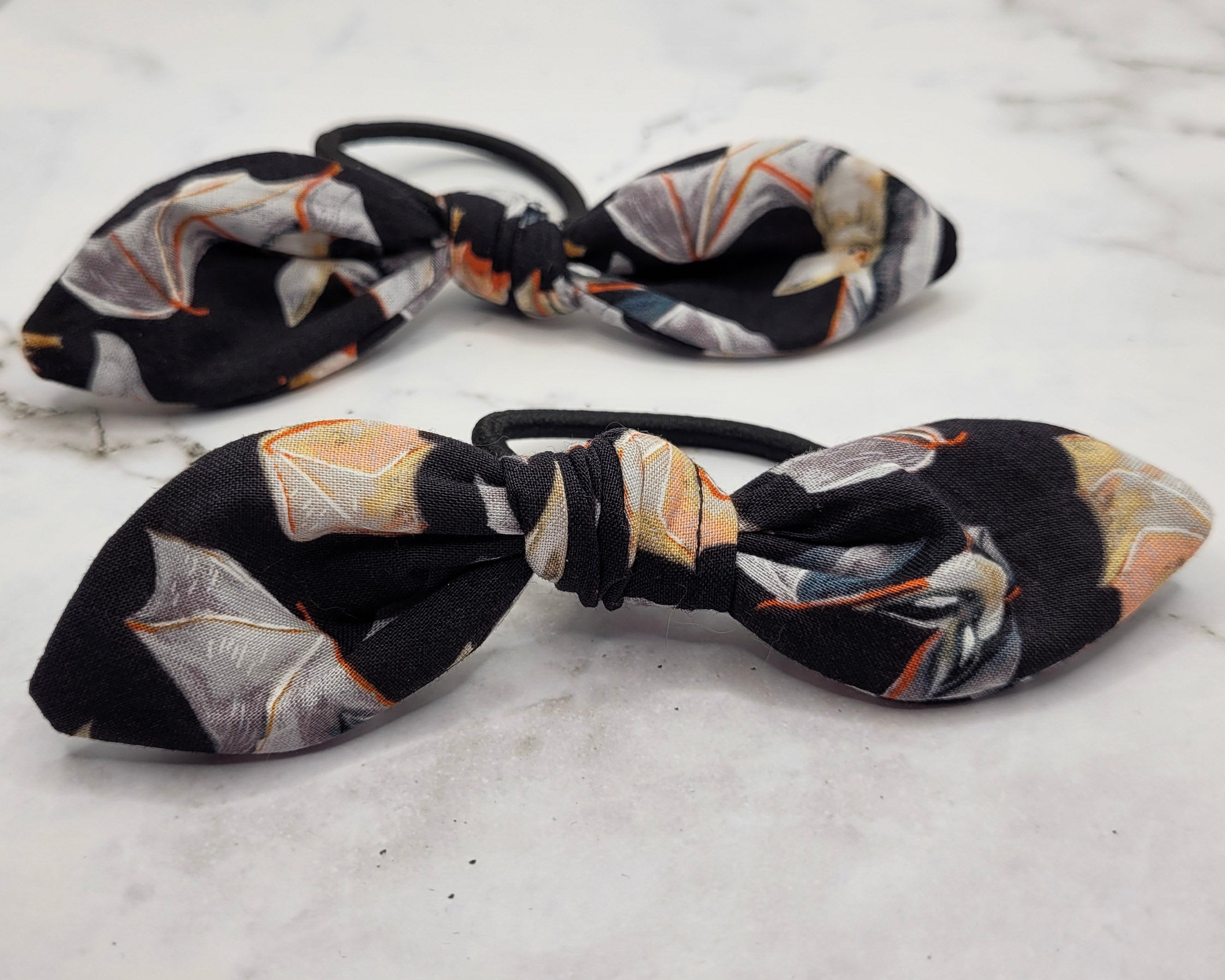 Bats Knot Bow Hair Elastic