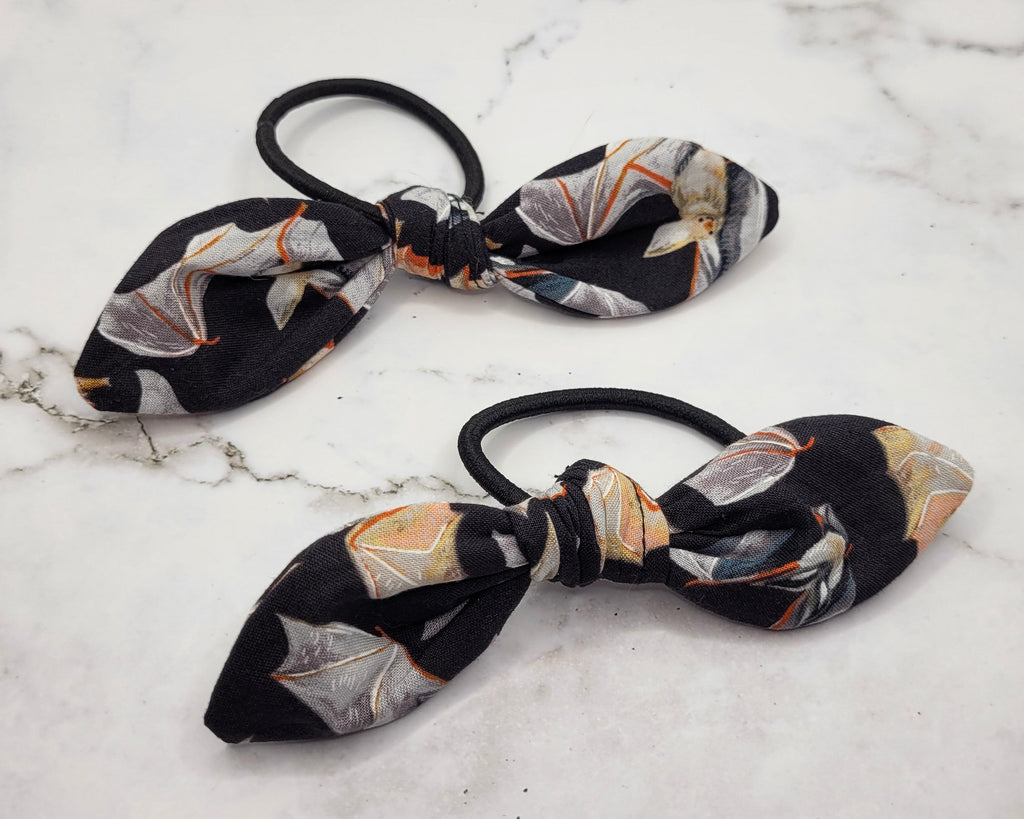 Bats Knot Bow Hair Elastic