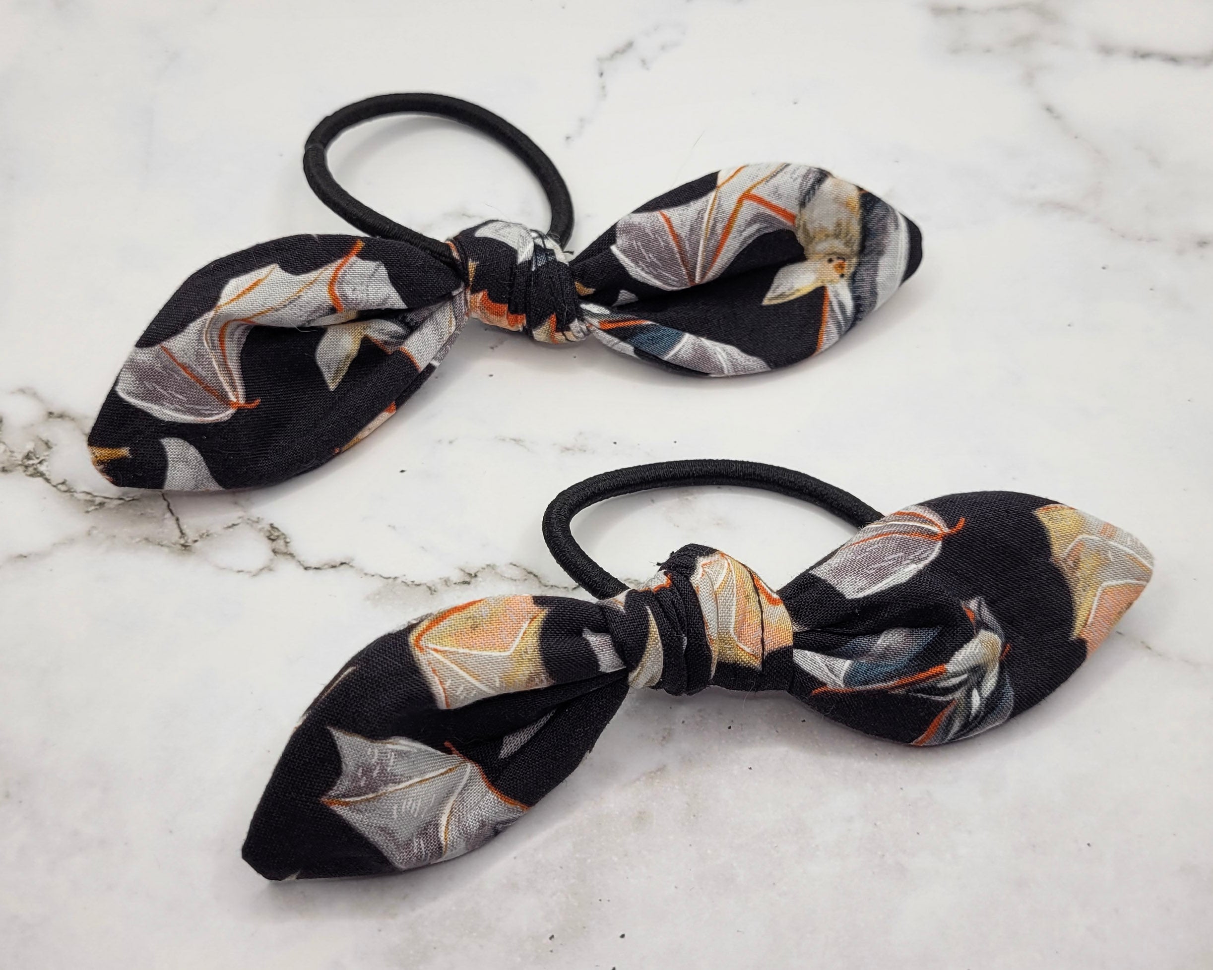 Bats Knot Bow Hair Elastic
