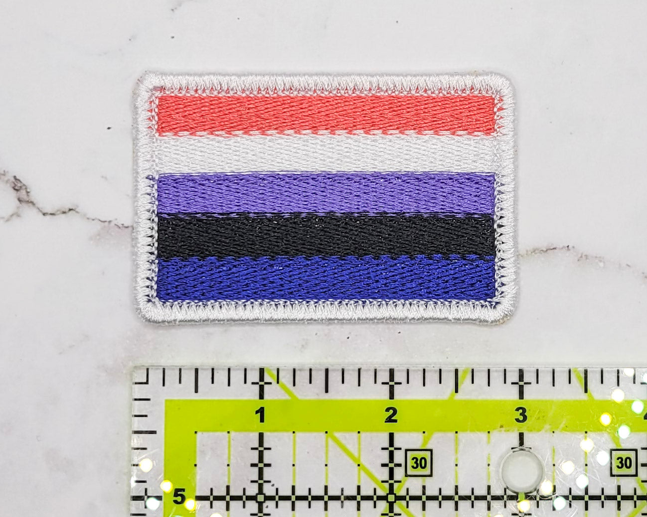 Genderfluid Pride Flag Patch & Pinback Button