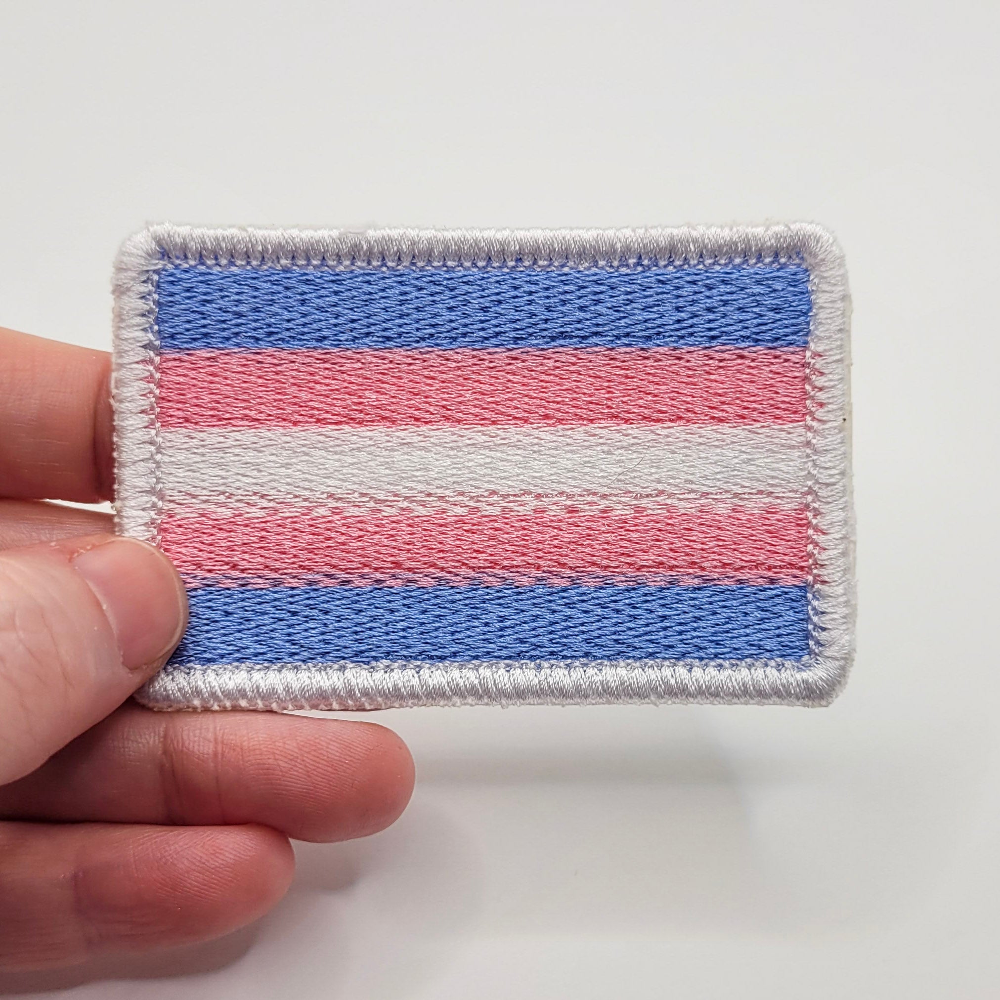 Transgender Pride Embroidered Patch