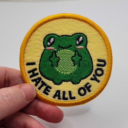 I Hate All of You Embroidered Patch