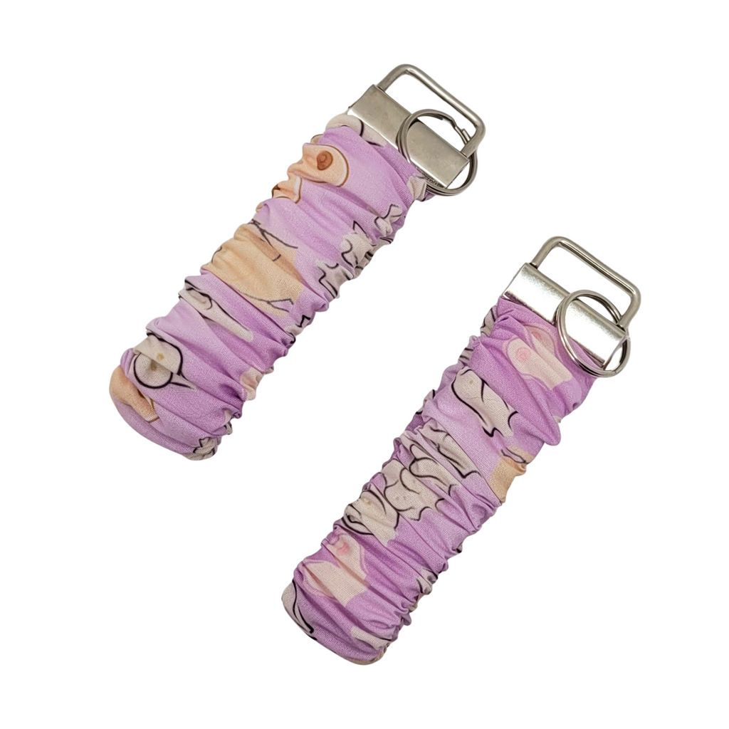 Porte-clés chouchou Bubble Hearts