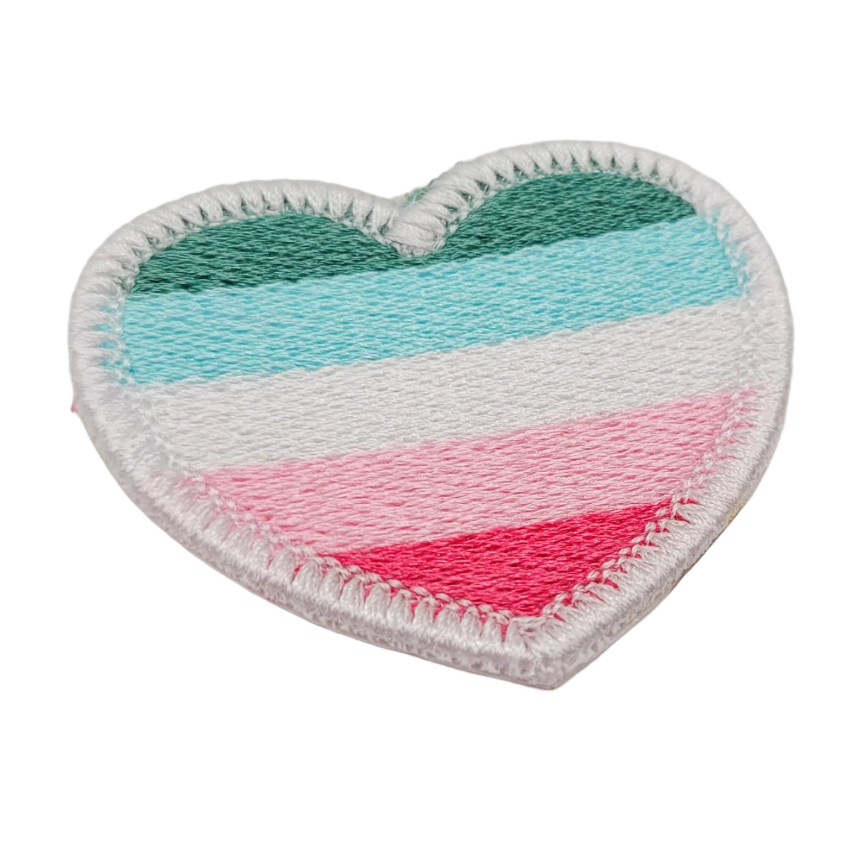 Abrosexual Pride Heart Patch