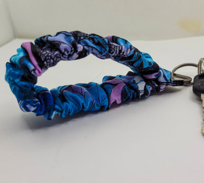 Gothic Dreams Scrunchie Wristlet Keychain