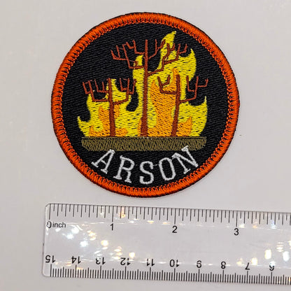 Arson Naughty Merit Badge