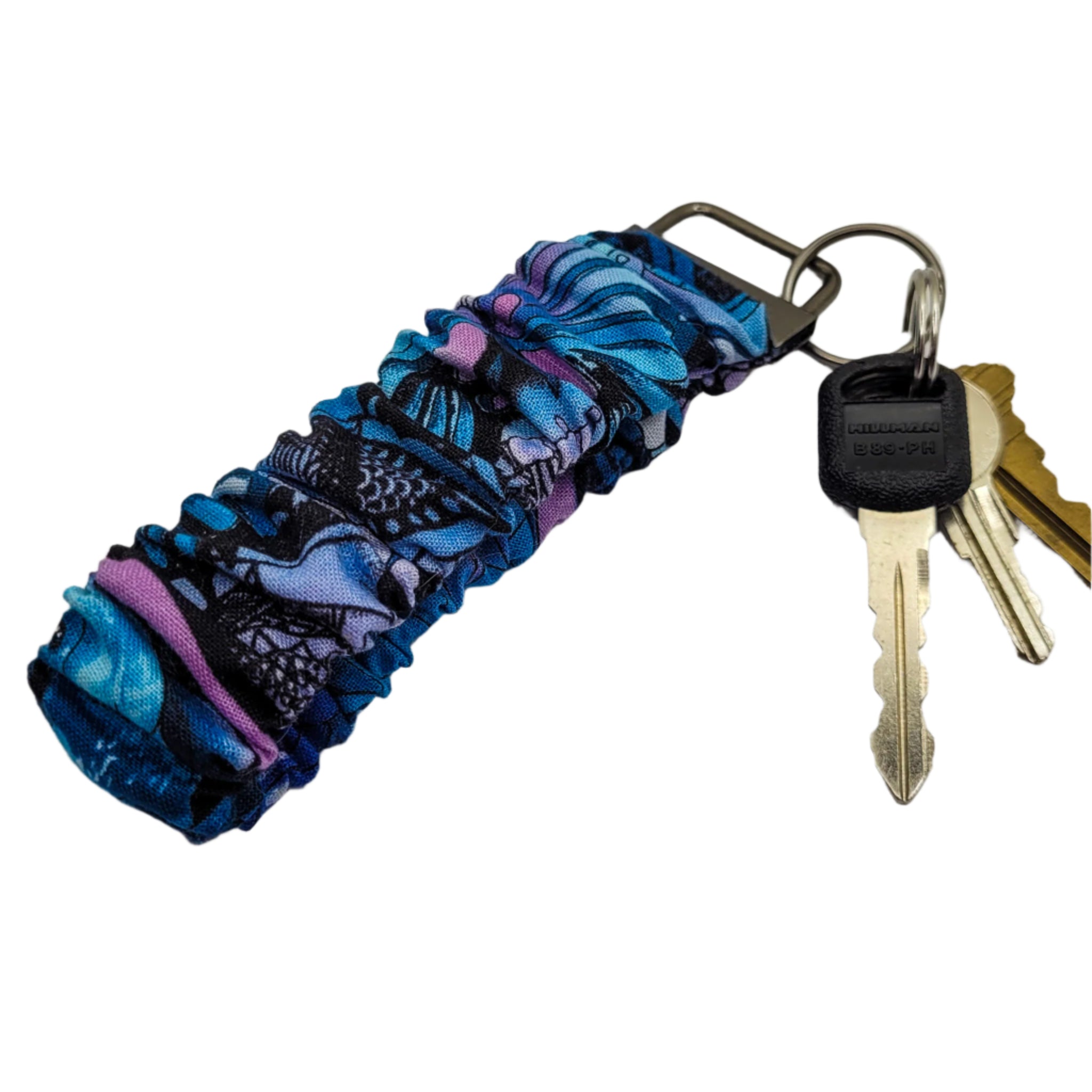 Gothic Dreams Scrunchie Wristlet Keychain