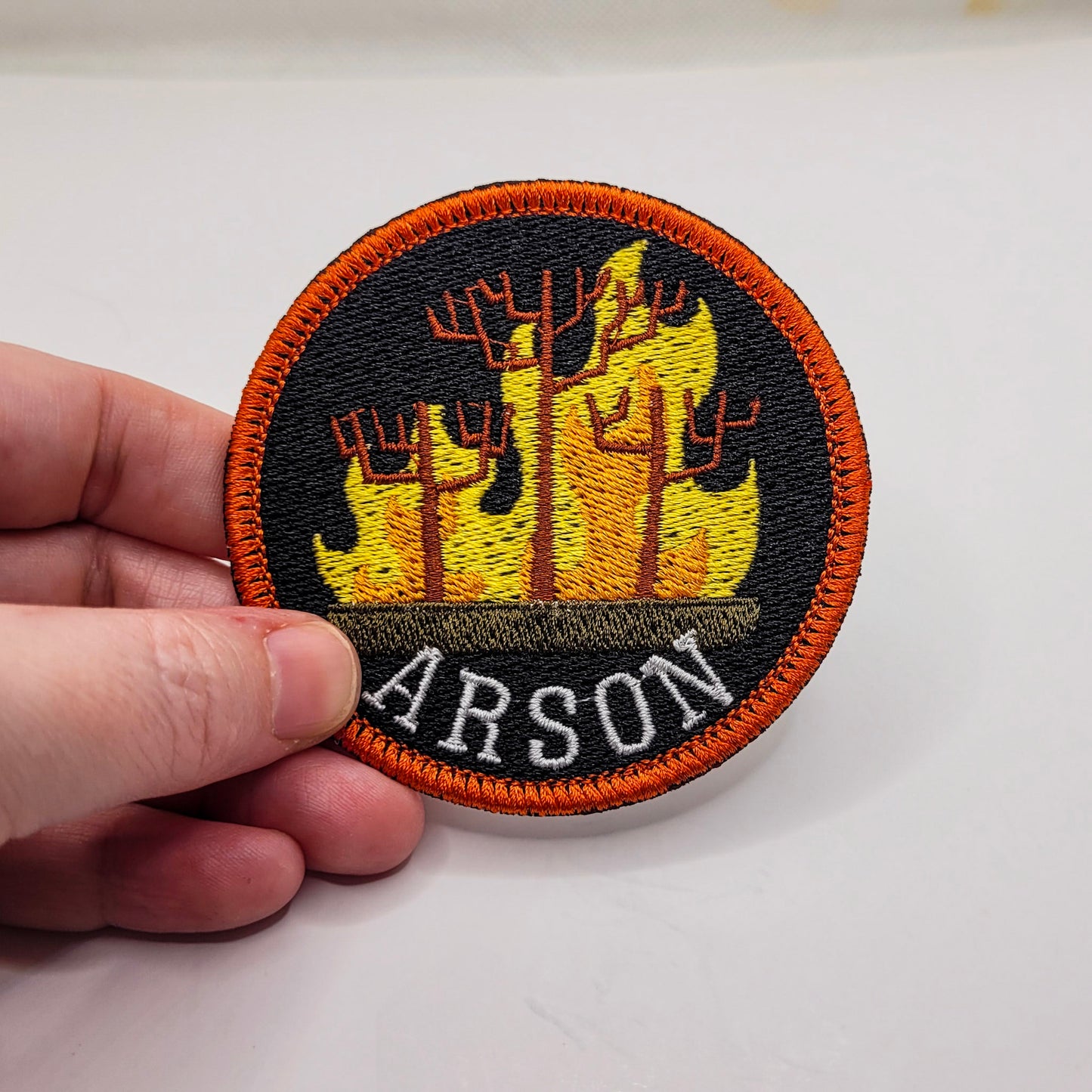 Arson Naughty Merit Badge