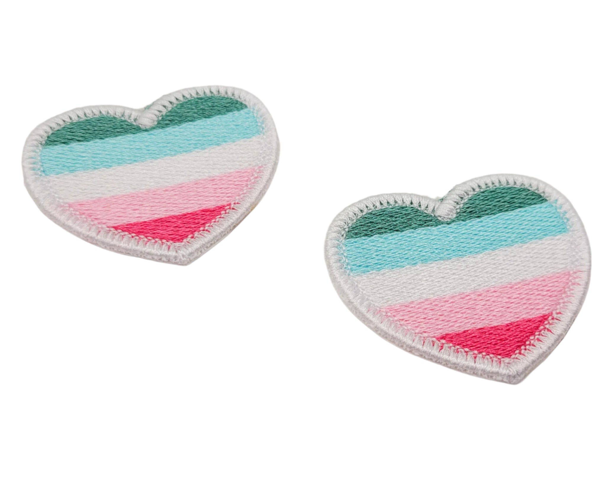 Abrosexual Pride Heart Patch