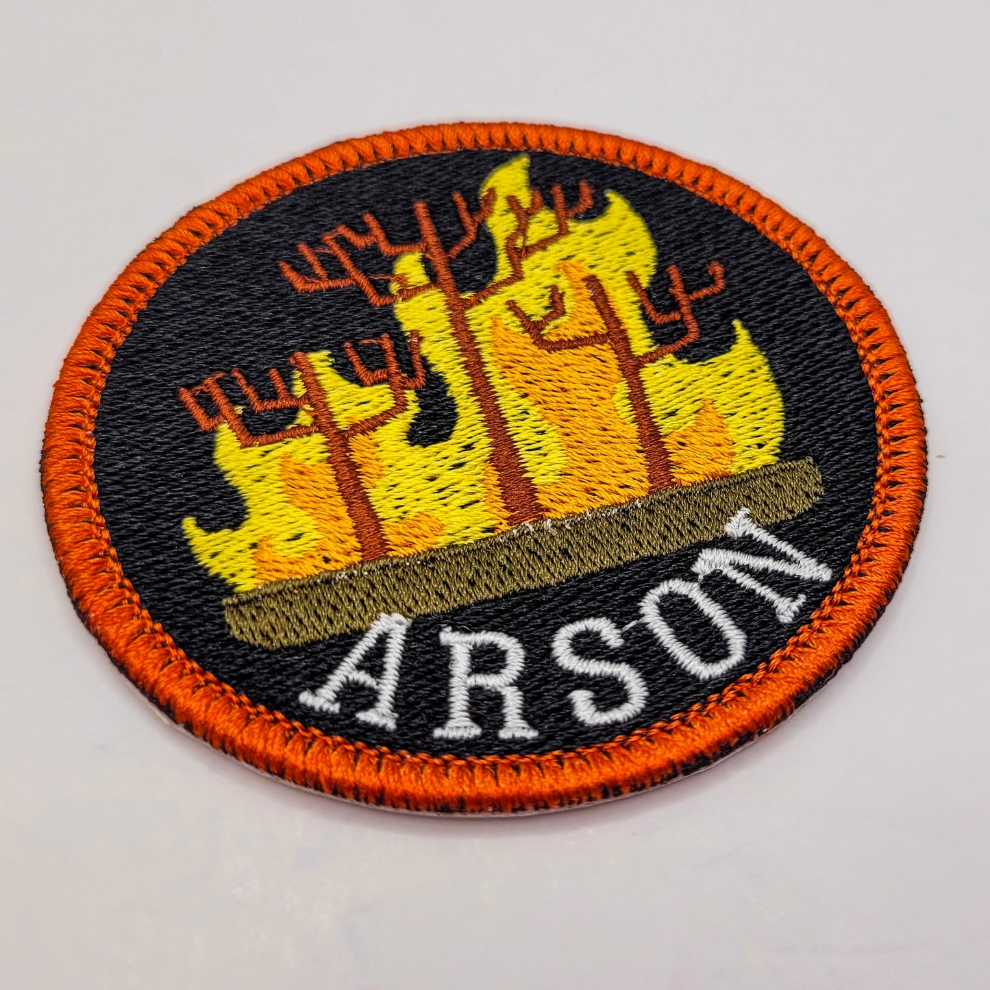 Arson Naughty Merit Badge